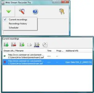 Web Stream Recorder Pro 2.2.0 build 595