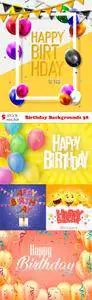 Vectors - Birthday Backgrounds 38