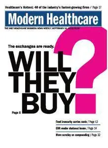 Modern Healthcare – September 30, 2013