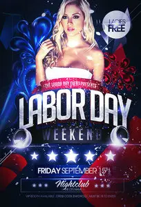 Flyer Template - Labor Day Party