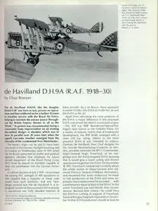 De Havilland D.H.9A (R.A.F. 1918-1930) (Profile Publications Number 248)