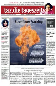 Tageszeitung TAZ vom 13 November 2013
