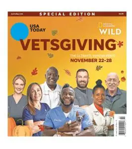 USA Today Special Edition - Nat Geo Vetsgiving - October 25, 2021