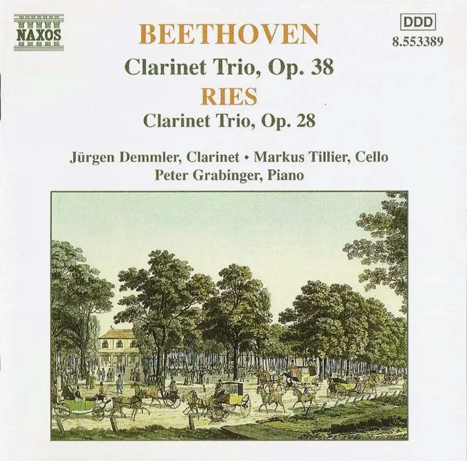 Jürgen Demmle, Markus Tillier, Peter Grabinger - Beethoven, Ries: Clarinet Trios (1998)