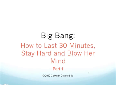 Matt Cook - Big Bang Course