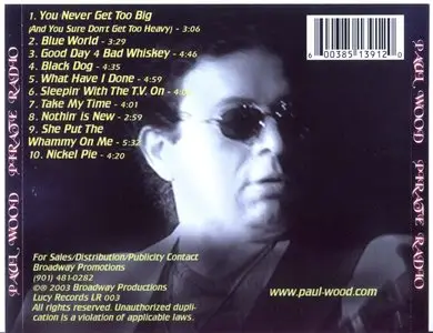 Paul Wood - Pirate Radio (2003)