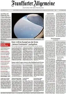 Frankfurter Allgemeine Zeitung vom Montag, 10. März 2014
