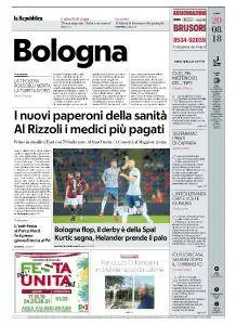 la Repubblica Bologna - 20 Agosto 2018