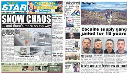 Shropshire Star Shrewsbury Edition – December 09, 2017