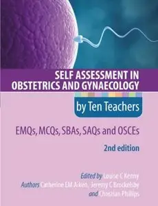 Self Assessment in Obstetrics and Gynaecology by Ten Teachers EMQs, MCQs, SAQs & OSCEs, 2 edition