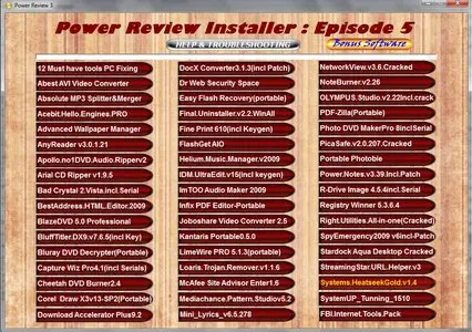 Power Review Installer: Episode 5