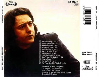 Rory Gallagher - Defender (1987)