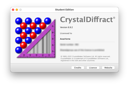 CrystalDiffract 6.9.2 macOS