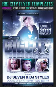 Big City Flyer - PSD Templates (GraphicRiver)
