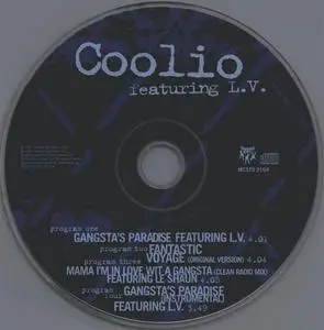 Coolio featuring L.V. - Gangsta's Paradise (UK CD5) (1995) {MCA Soundtracks}