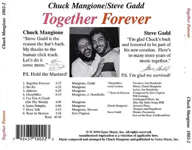 Chuck Mangione / Steve Gadd - Together Forever (1994)