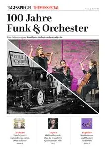 Der Tagesspiegel Spezial Funk und Orchester - 17 Oktober 2023