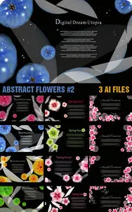 Abstract Flowers #2