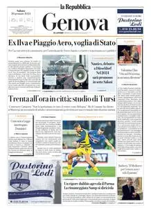 la Repubblica Genova - 20 Gennaio 2024