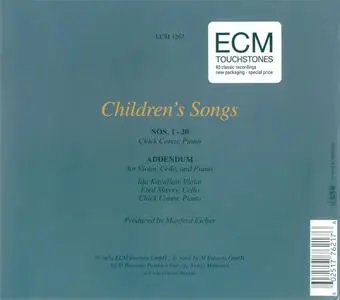 Chick Corea - Children's Songs (1984) {2008 ECM Touchstones}