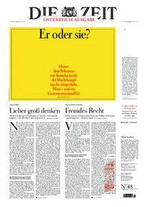 Die Zeit Österreich - 23. November 2017