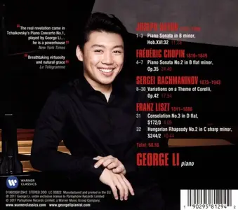 George Li - Live at the Mariinsky: Haydn, Chopin, Rachmaninov, Liszt (2017)