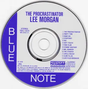 Lee Morgan - The Procrastinator (1967) {1998 Blue Note Japan Remaster, TOCJ-1629}
