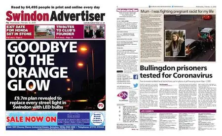 Swindon Advertiser – February 12, 2020