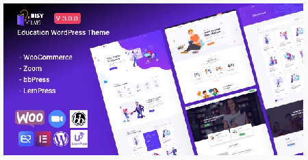 Bisy v3.0.0 - Education WordPress Theme