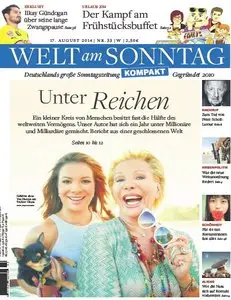 Welt Kompakt am Sonntag vom 17 August 2014