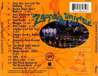 Various Artists - Zappa's Universe, A Celebration of 25 Years of Frank Zappa's Music (1993) {Verve 513 575-2}