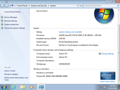 Microsoft Windows 7 Ultimate SP1 Integrated December 2016 Full Activated