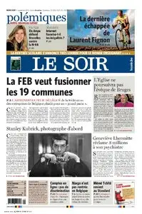 LE SOIR 1 SEPTEMBRE 2010