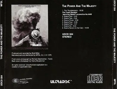 Brad Miller - The Power And The Majesty (MFSL UDCD 504)