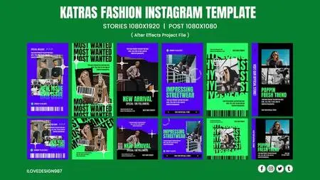 Katras Fashion Instagram Template 46912060