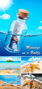 Stock Photo - Message in a Bottle