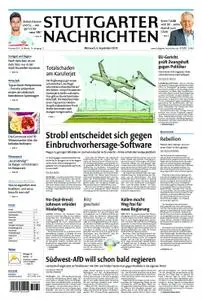 Stuttgarter Nachrichten Stadtausgabe (Lokalteil Stuttgart Innenstadt) - 04. September 2019