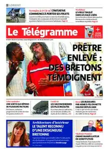 Le Télégramme Lorient – 13 avril 2021