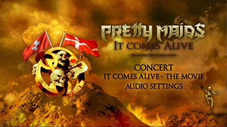 Pretty Maids - It Comes Alive (Maid In Switzerland) (2012) [2CD/DVD Set]