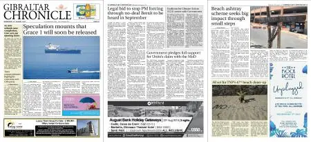 Gibraltar Chronicle – 14 August 2019