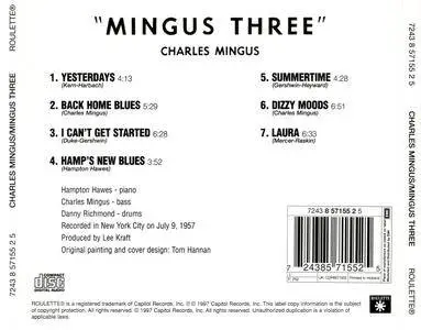 Charles Mingus - Mingus Three (1957) {Roulette 724385715525 rel 1997}