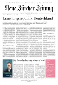 Neue Zurcher Zeitung International  - 21 September 2024