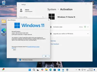 Windows 11 AIO 16in1 24H2 Build 26100.2033 (No TPM Required) With Office 2021 Pro Plus Multilingual Preactivated October 2024