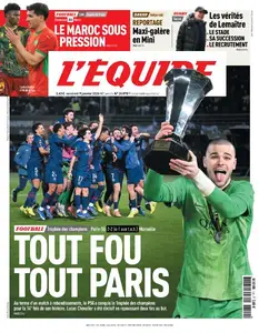 L’equipe du Vendredi 9 Janvier 2026
