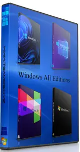 Windows All (7, 8.1, 10, 11) All Editions With Updates AIO 42in1 (x64) July 2024 Multilingual Preactivated