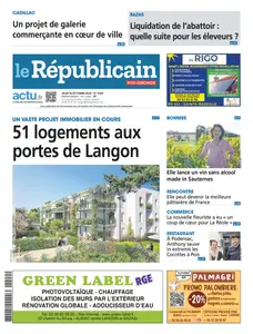 Le Républicain Sud Gironde - 16 Octobre 2025