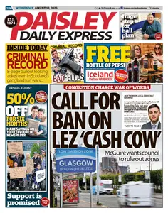 Paisley Daily Express - 13 August 2025