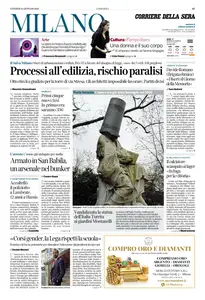Corriere della Sera Milano - 24 Gennaio 2025