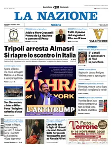 La Nazione Umbria Terni - 6 Novembre 2025