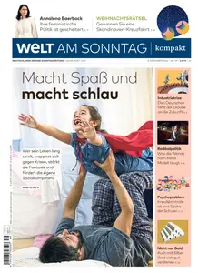 Welt am Sonntag Kompakt - 8 Dezember 2024